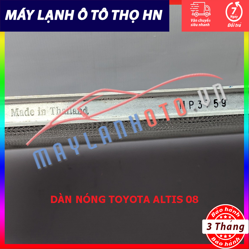 Dàn  nóng Toyota Altis 2008 Hàng xịn Thái Lan