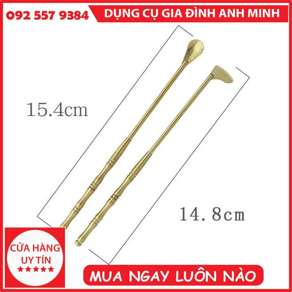 Khuôn nhang nụ tháp bằng đồng cổ điển
