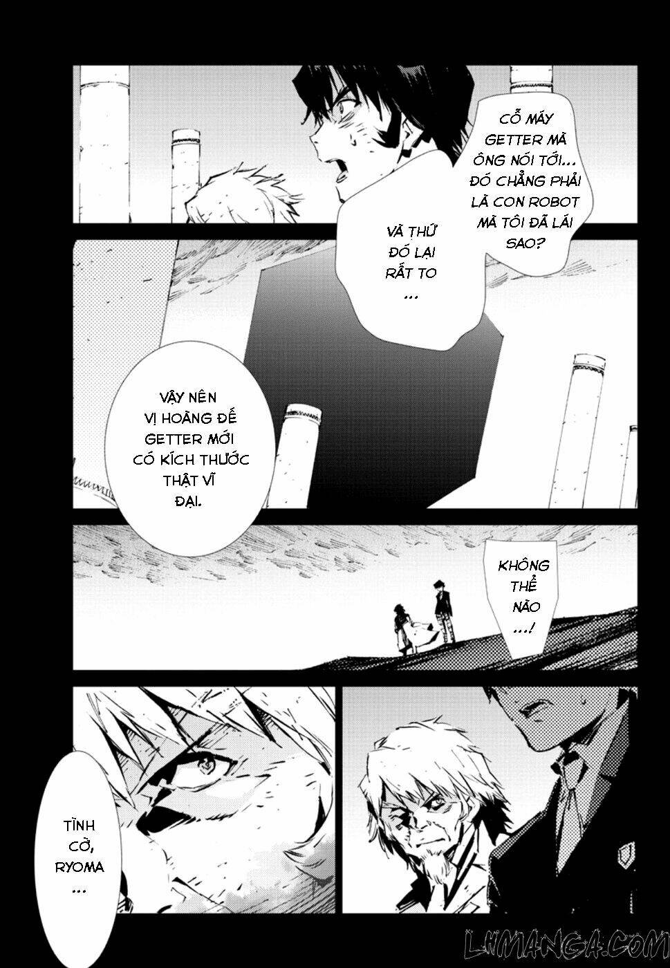 getter robo devolution: uchuu saigo no 3-punkan chapter 6 5