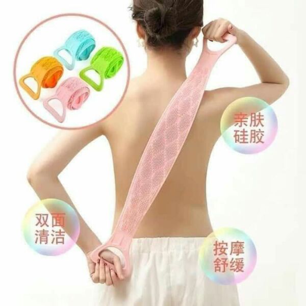 COMBO 2 DÂY TẮM KÌ , CỌ LƯNG 2 MẶT BẰNG SILICON - DÂY TẮM MASSAGE