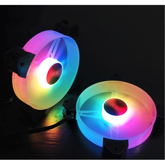 Quạt tản nhiệt Fan Case Coolmoon Led RGB Y1 giá rẻ - Đồng Bộ Hub