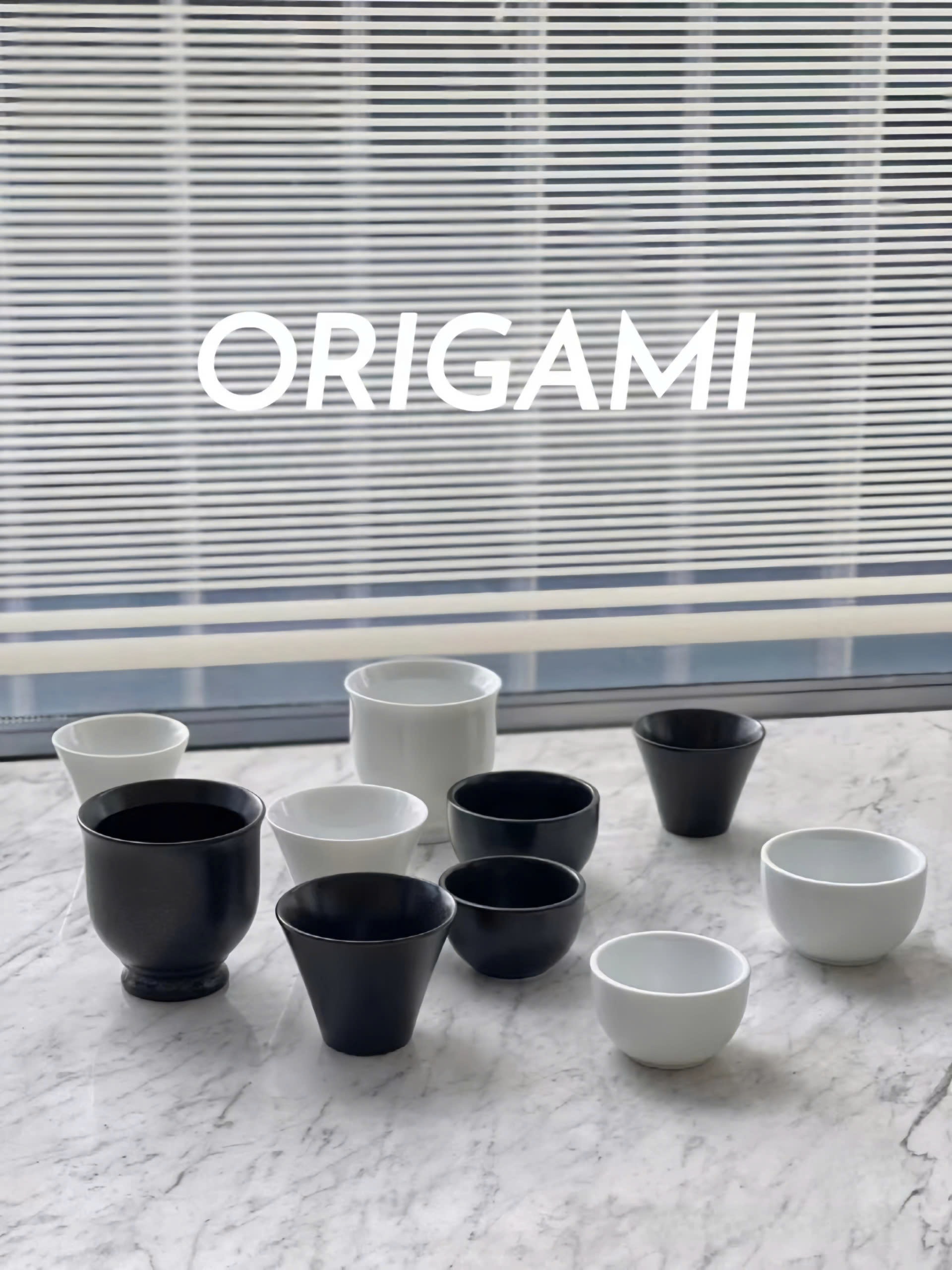 Ly sứ ORIGAMI Sensory Espresso Cup 80ml không quai