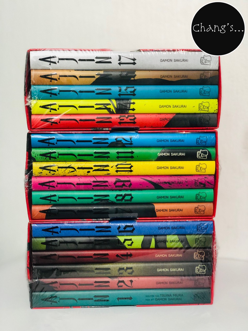 Boxset Ajin full 17 tập - Sakurai Gamon