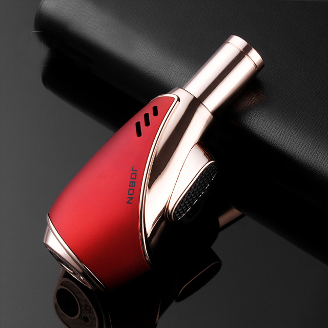 Vỏ Hột Quẹt Bật Lửa Khò Jobon ZB 991 Thiết Kế Độc Lạ Lửa Khò Mạnh Mẽ Nhiều Màu - Dùng Gas Cao Cấp