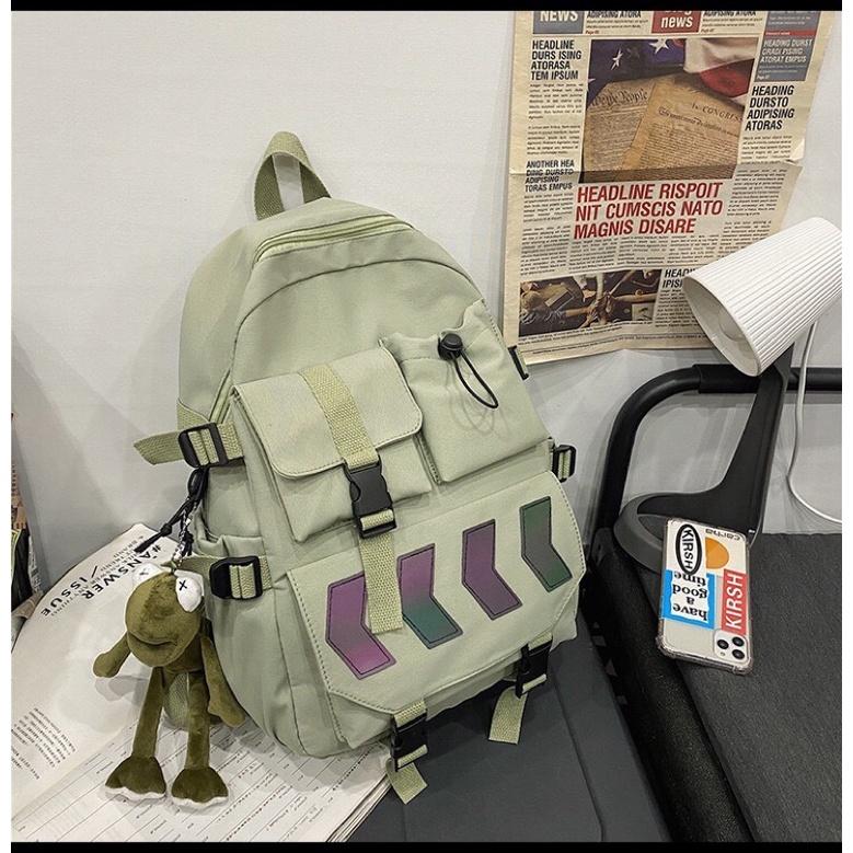 Balo Đi Học Thời Trang Unisex Phản Quang Cao Cấp