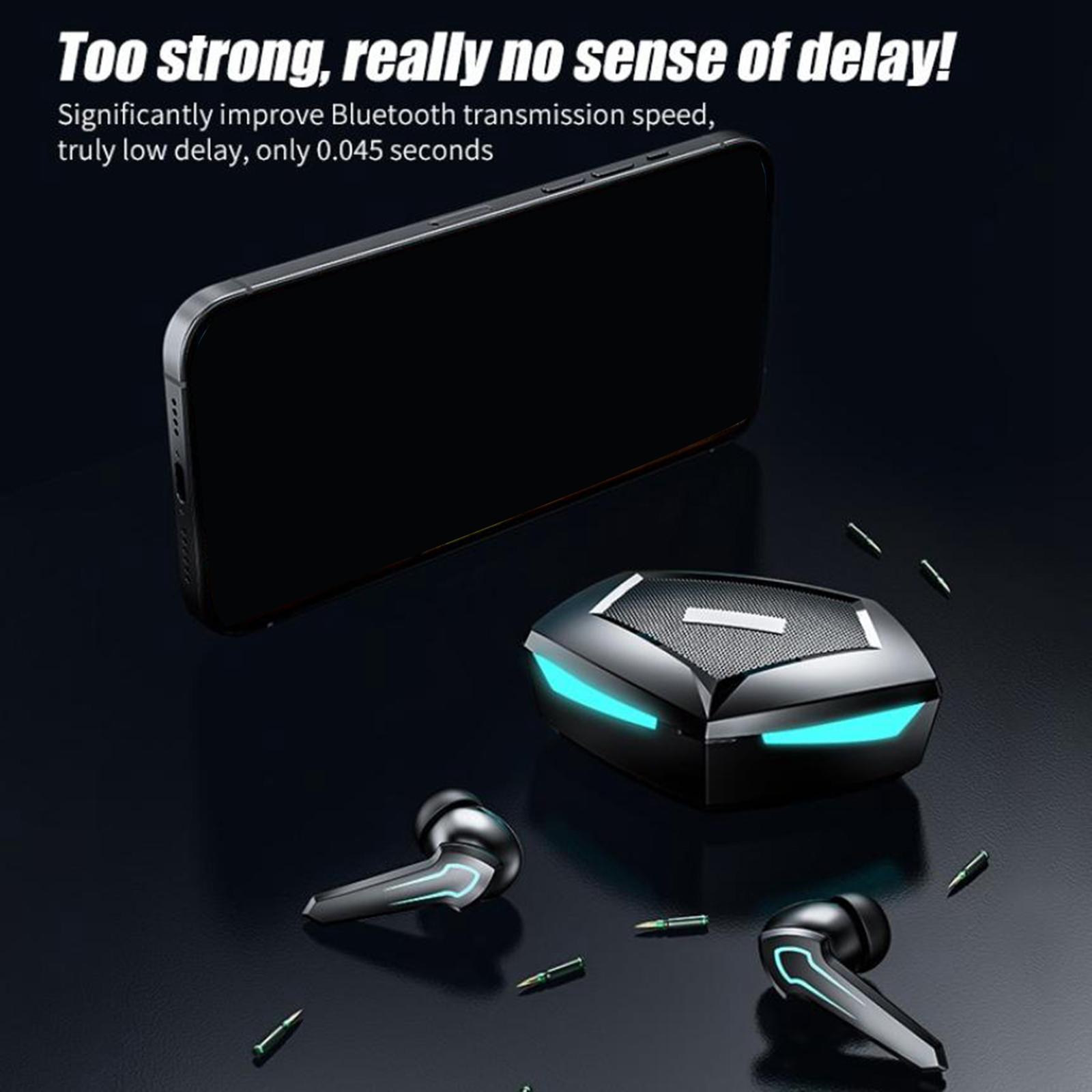 P30 Bluetooth 5.1 True Wireless Earbuds with Deep Bass Noise Canceling black