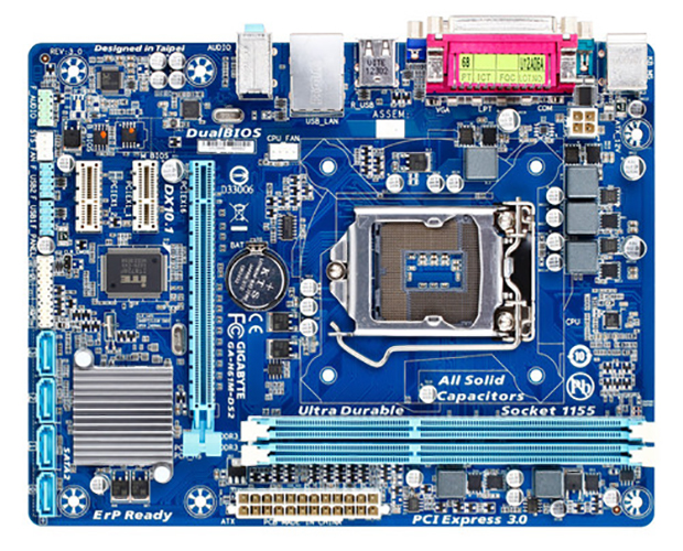 Bo Mạch Chủ Main Gigabyte H61M-DS2 socket LGA1155 - Hàng Chính Hãng