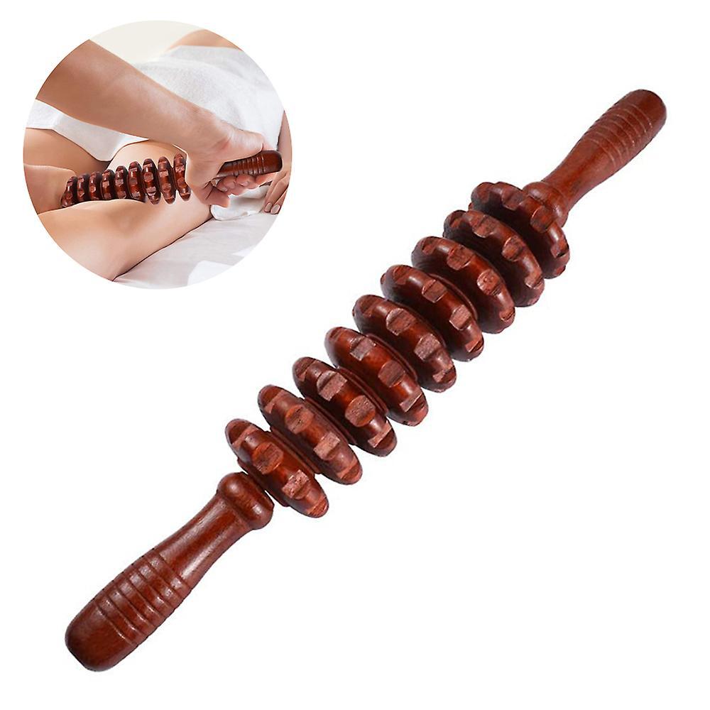 Phụ kiện Con lăn massage chống Cellulite Dụng cụ mát xa bằng gỗ