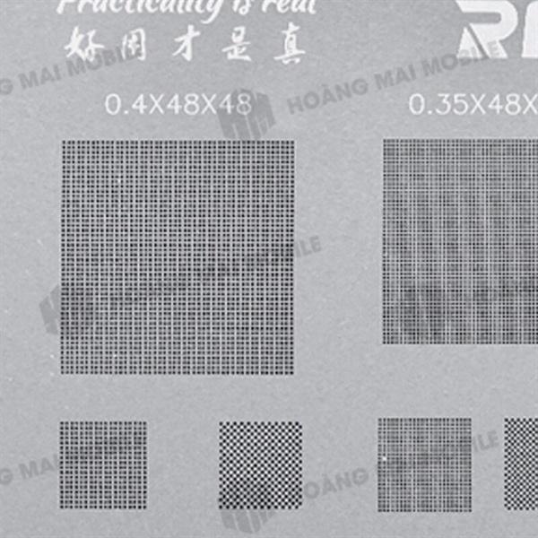 Vỉ đa năng chân chéo, chân thẳng RELIFE RL-044 BGA stencils/0.3/0.35/0.4/0.5/0.12MM