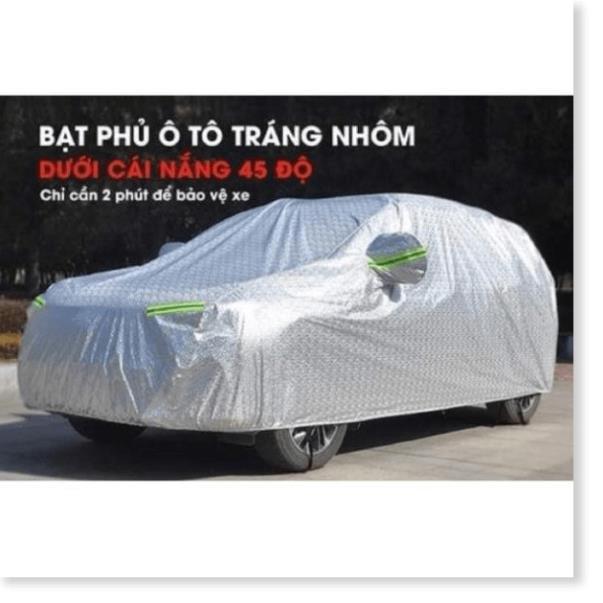 Bạt phủ tre xe oto tráng nhôm bạc cao cấp