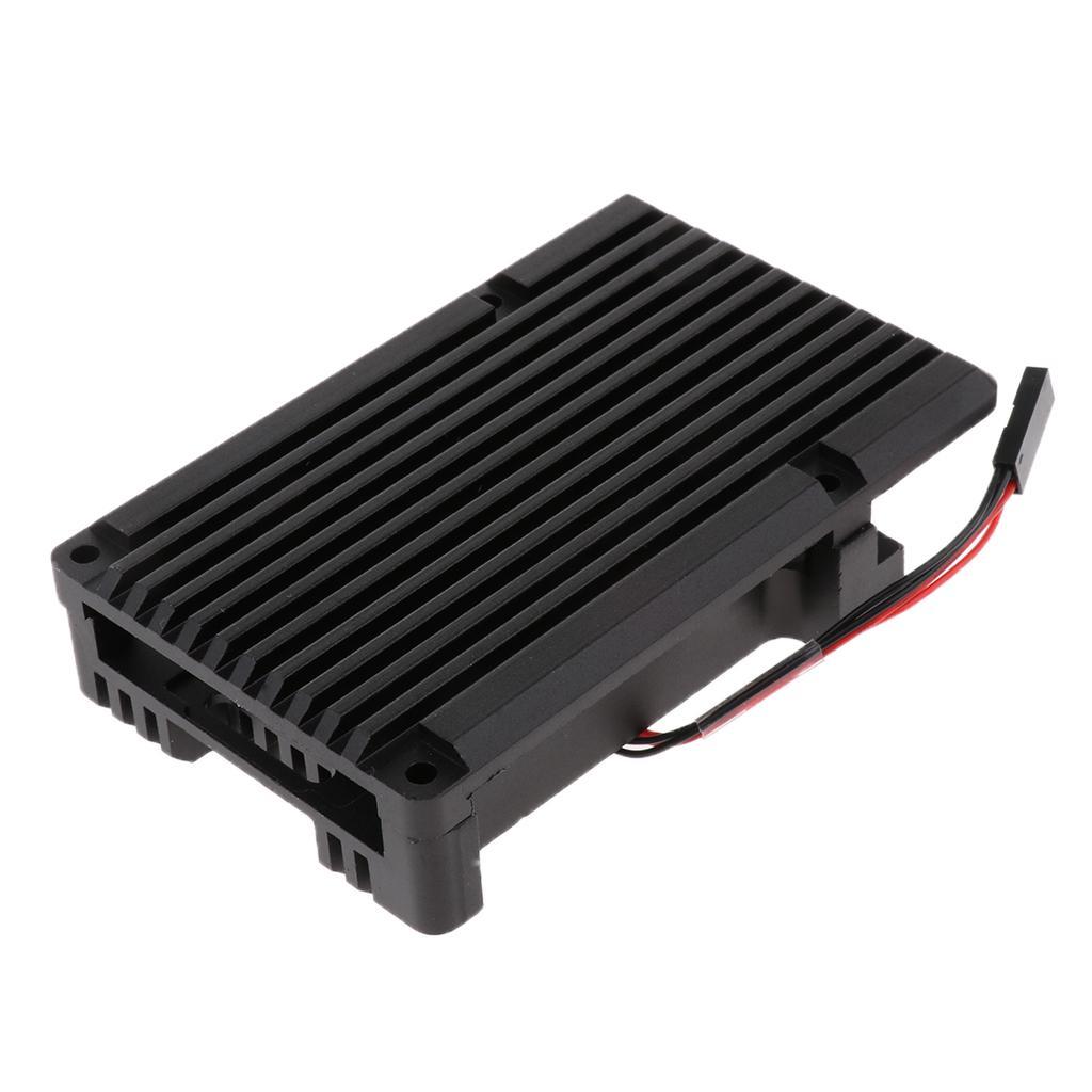 Metal Case With Dual Cooling fan for Pi 2B/2B+/3B/3B+