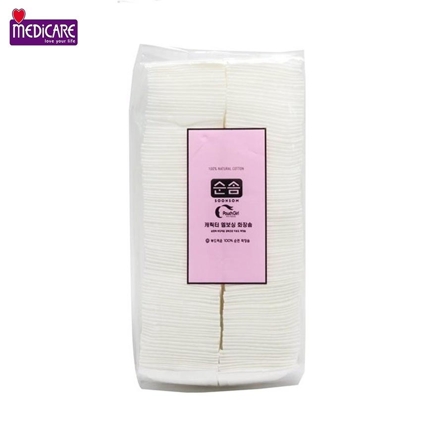 0111674 Bông tẩy trang cotton SOONSOM 200miếng