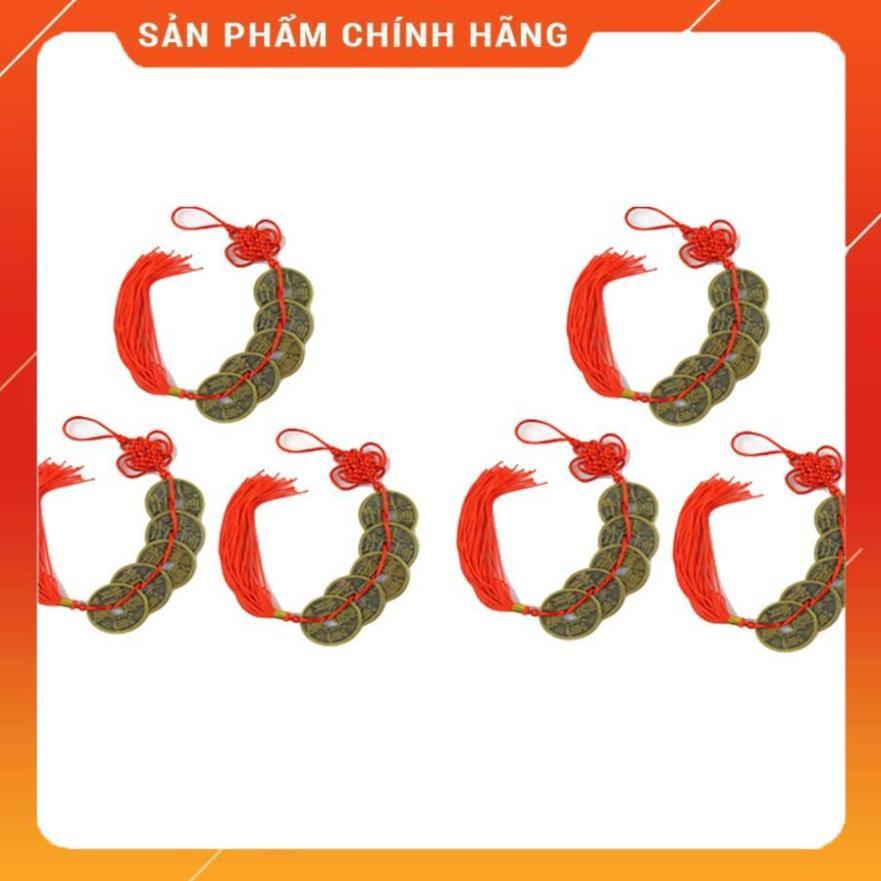 Bộ 6 xâu tiền ngũ đế phong thủy cầu tài lộc 206154-3, đồ phong thủy tài lộc