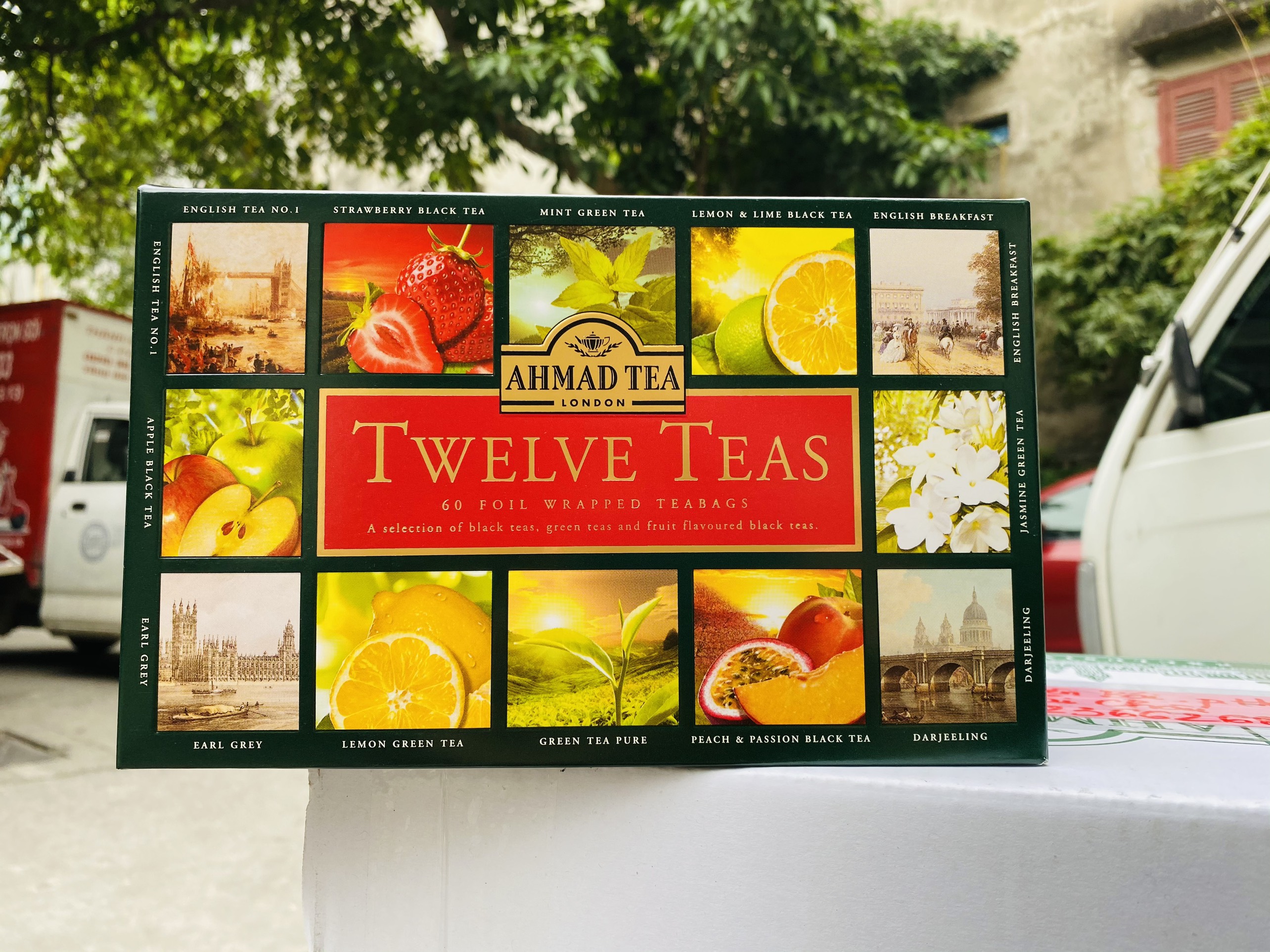 TRÀ AHMAD ANH QUỐC - BỘ SƯU TẬP 12 VỊ - Twelve Teas