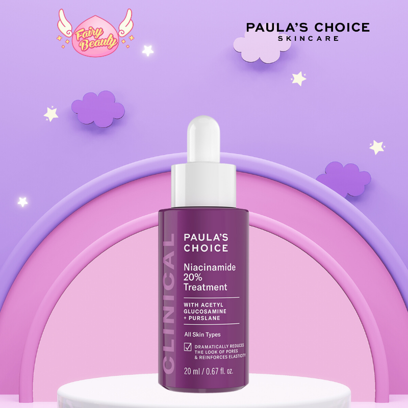 Tinh Chất Thu Nhỏ Lỗ Chân Lông Paula's Choice Clinical Niacinamide 20% (Mã 8030)