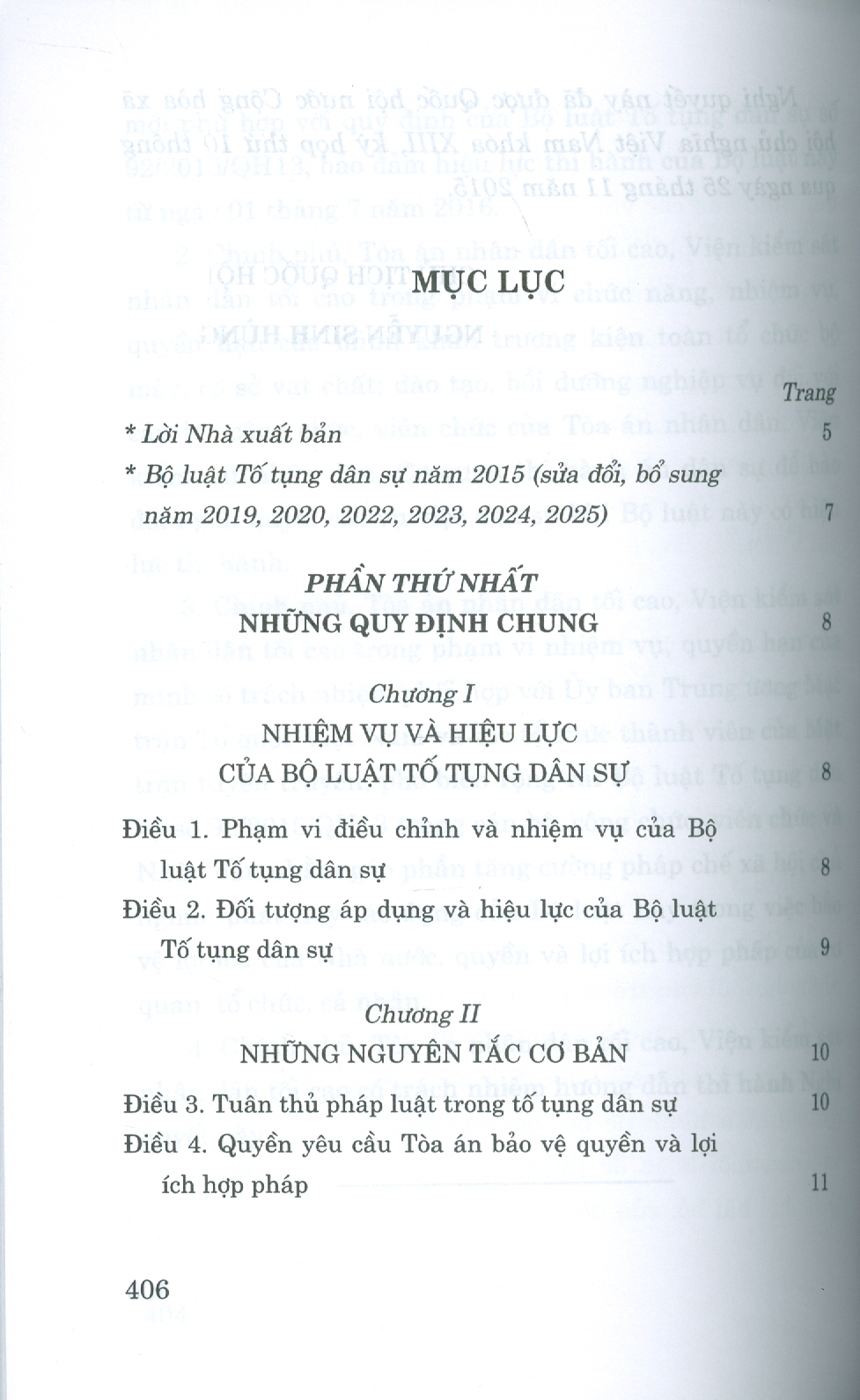 Bộ Luật Tố Tụng Dân Sự Năm 2015 (Sửa Đổi, Bổ Sung Năm 2019, 2020, 2022, 2023, 2024, 2025)