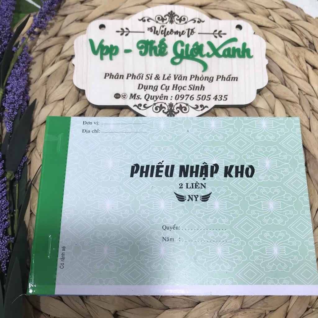 PHIẾU NHẬP KHO 2 LIÊN (100 TỜ) (Y)