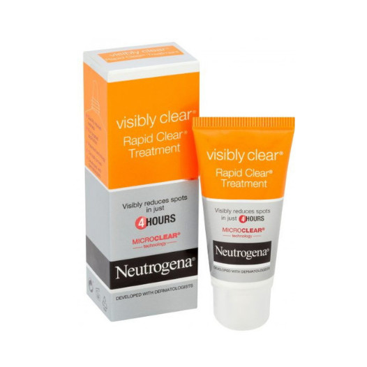 Kem ngừa mụn Neutrogena Visibly Clear Spot Clearing Rapid Treatment Gel _15ml