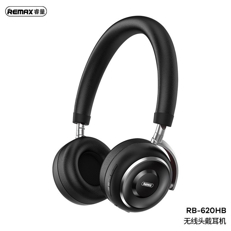 Tai nghe Bluetooth chụp tai Remax RB-620HB Headphone Nghe Nhạc Cực Hay Âm Bass Mạnh Mẽ - Hàng Chính Hãng Remax