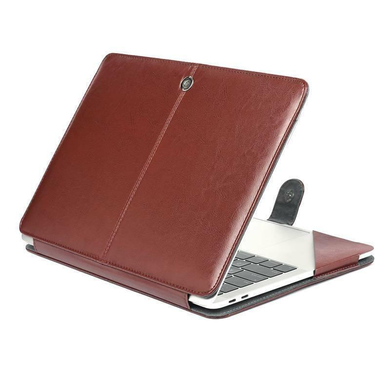 Túi da đựng laptop Macbook Air 11 inches 5 / 0 chống sốc có nam châm