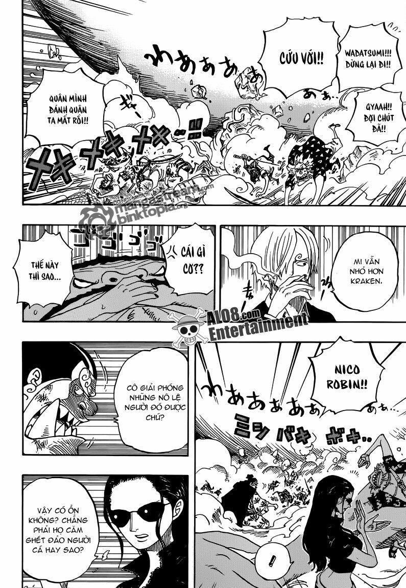 đảo hải tặc - one piece chapter 642 14