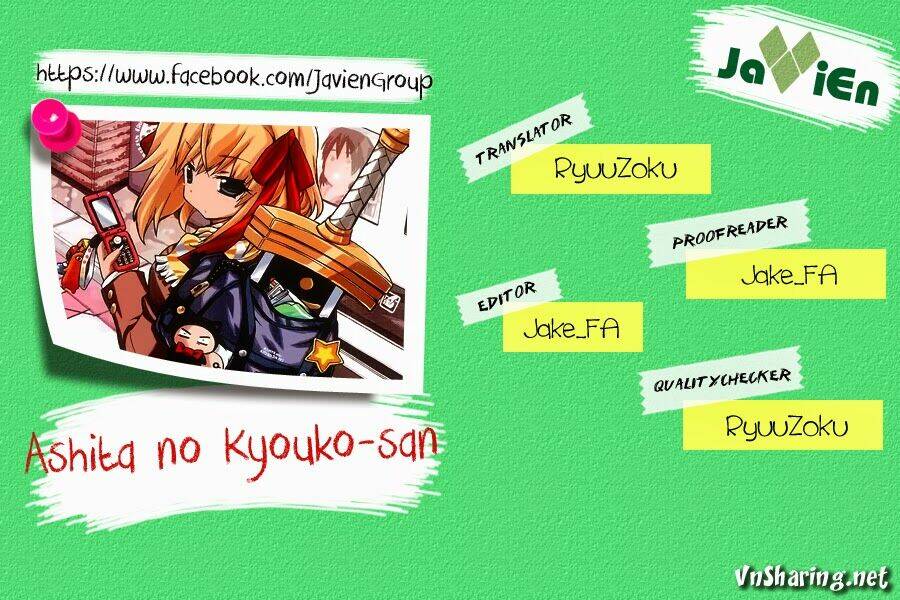 ashita no kyouko-san chapter 9 1