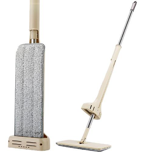 Chổi Lau Nhà Tự Vắt Phẳng Thông Minh Spin Mop Xoay 360º Tặng Kèm Bông Lau