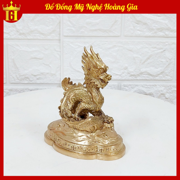 Tượng Rồng Phong Thủy Bằng Đồng