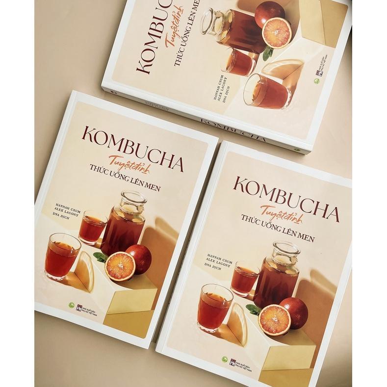 Sách Kombucha Tuyệt Đỉnh Thức Uống Lên Men - Bản Quyền