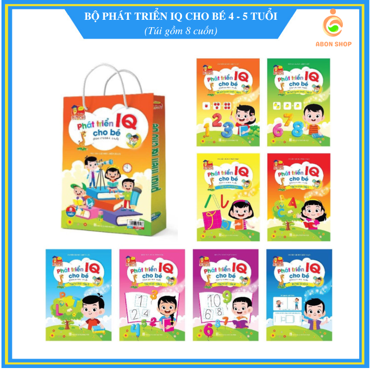 Bộ Phát Triển IQ Cho Bé 4 - 5 Tuổi