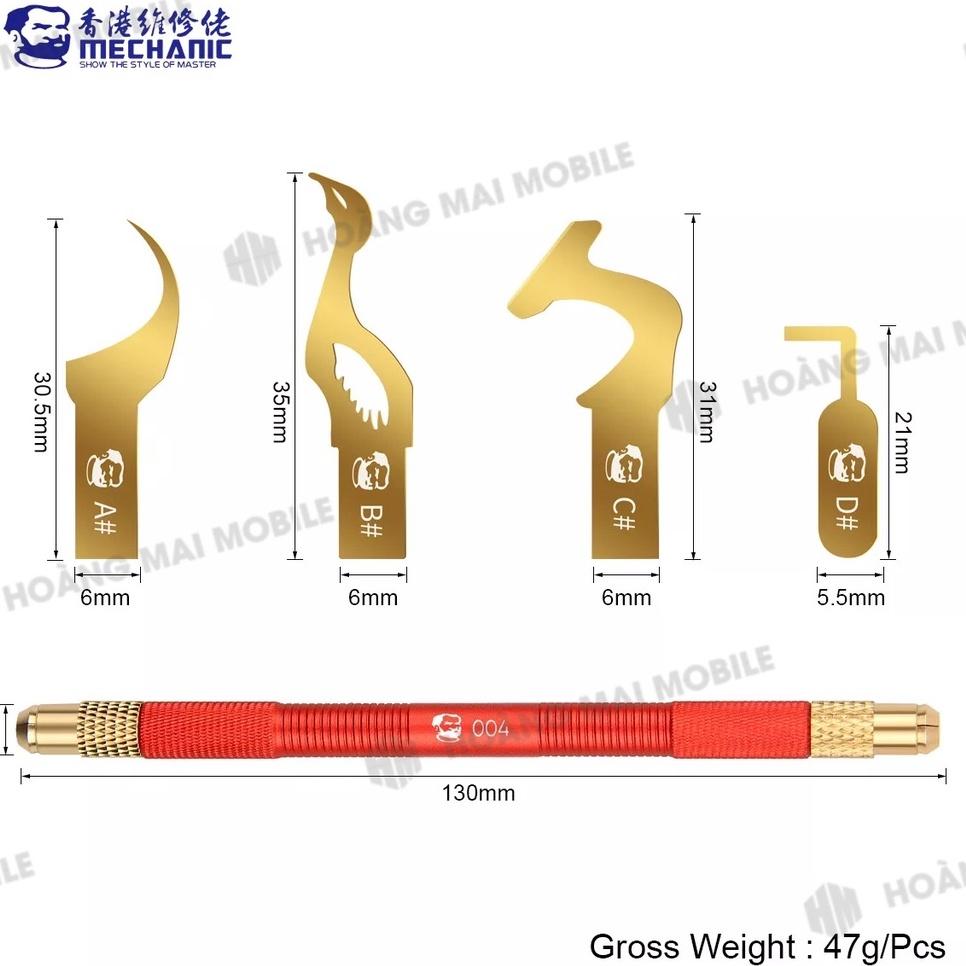 Bộ dao đục, tách iC, cạo keo MECHANIC