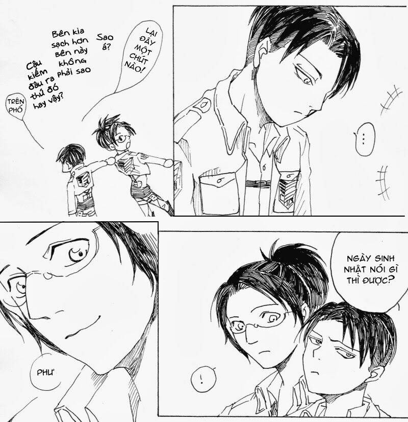 tấn công người khổng lồ - doujinshi eruri chapter 23 18
