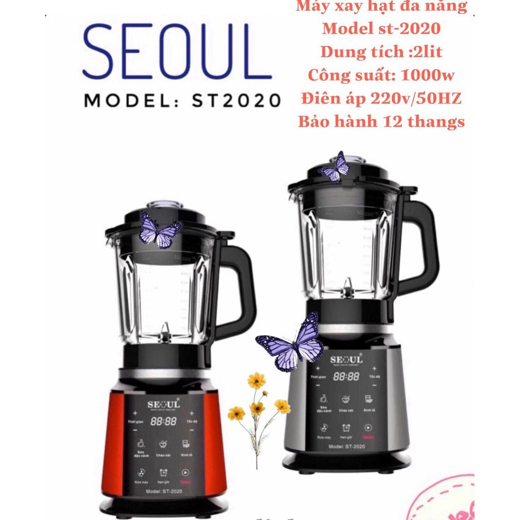 Máy làm sữa hạt Seoul ST-2020 Hàng Chính Hãng