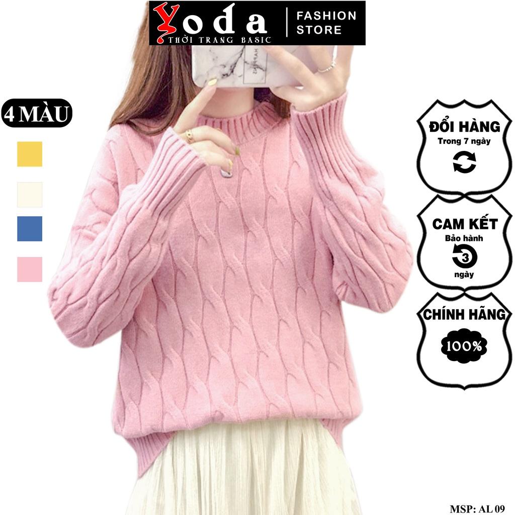 Áo Len Nữ Lắn Thừng YODA Chất Len Dày Dặn Mềm Mại 2020 AL09