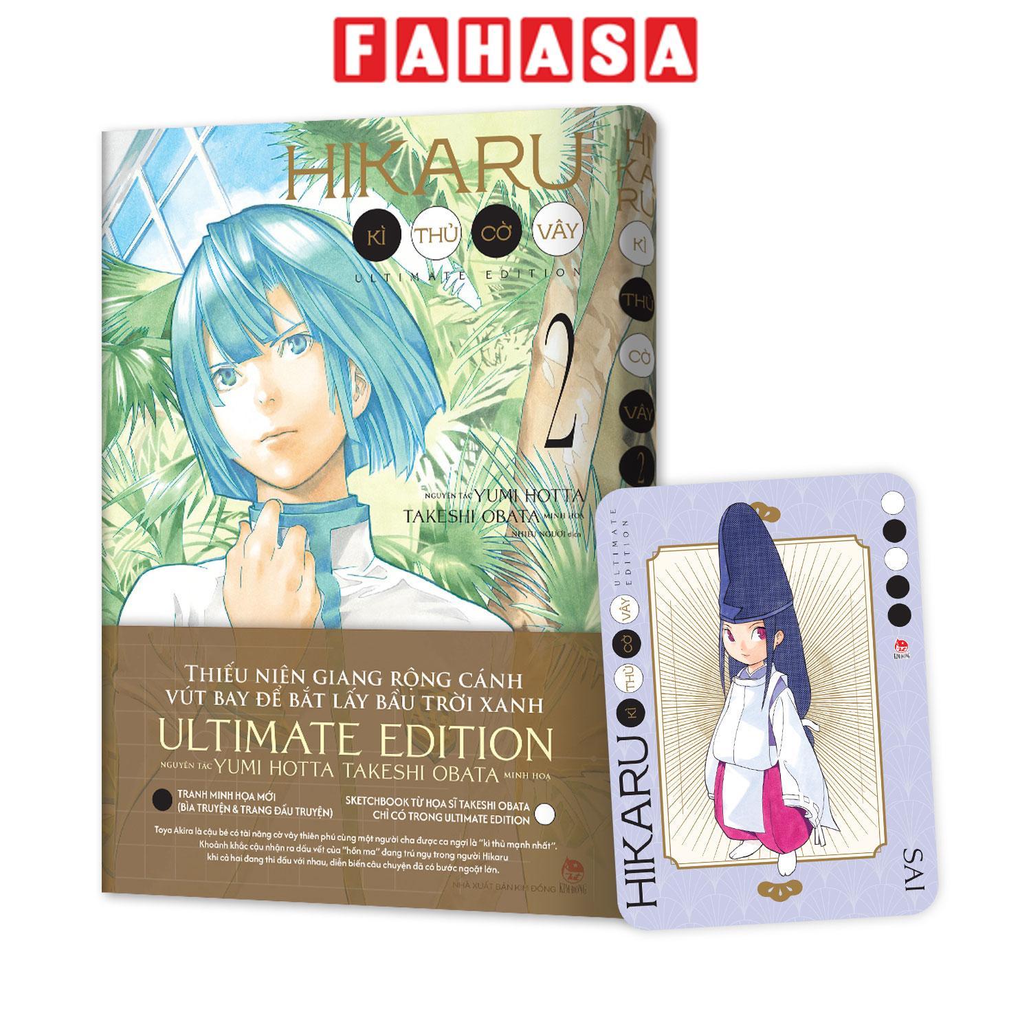 Sách - Hikaru - Kì Thủ Cờ Vây - Ultimate Edition - Tập 2 - Tặng Kèm Character Card