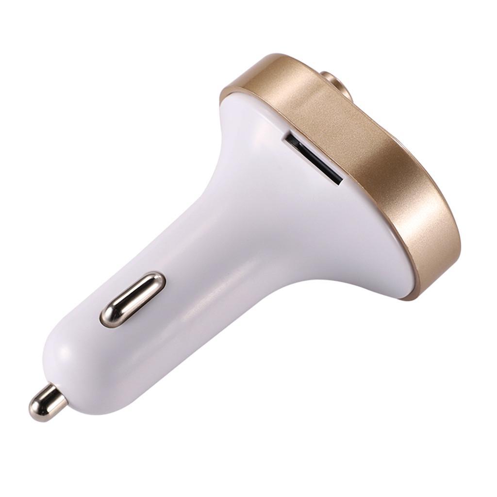 USB Car Charger Adapter Black