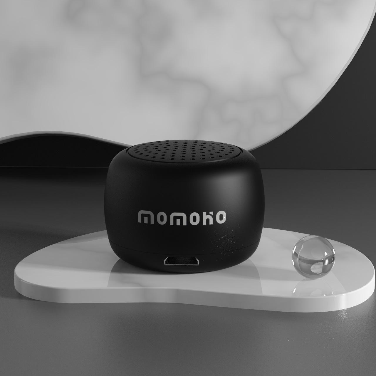 Loa Bluetooth Mini Không Dây Ngoài Trời Âm Thanh To Nghe Nhạc Micro Soundbox Loa Bluetooth Rảnh Tay Đa Năng Có Mic Color: Pink