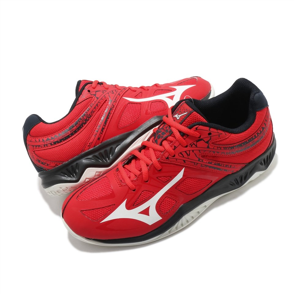 Giày cầu lông THUNDER BLADE 2 Mizuno V1GA197063 chính hãng dành cho nam, mẫu mới, đế kếp, chống lật cổ chân - Tặng tất thể thao Bendu