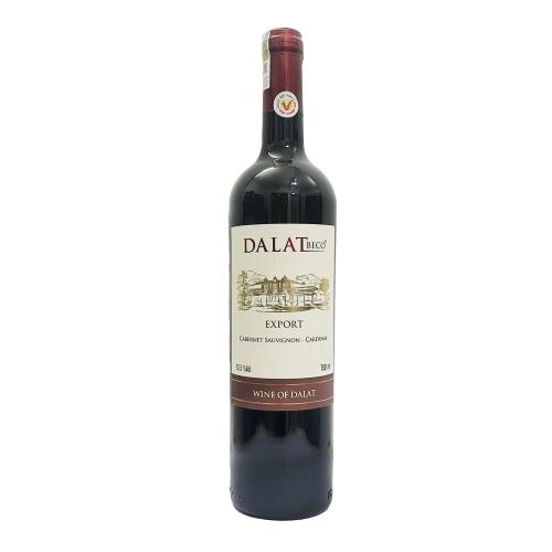 Rượu Vang Đỏ Dalatbeco Export 13.5% - 750ml