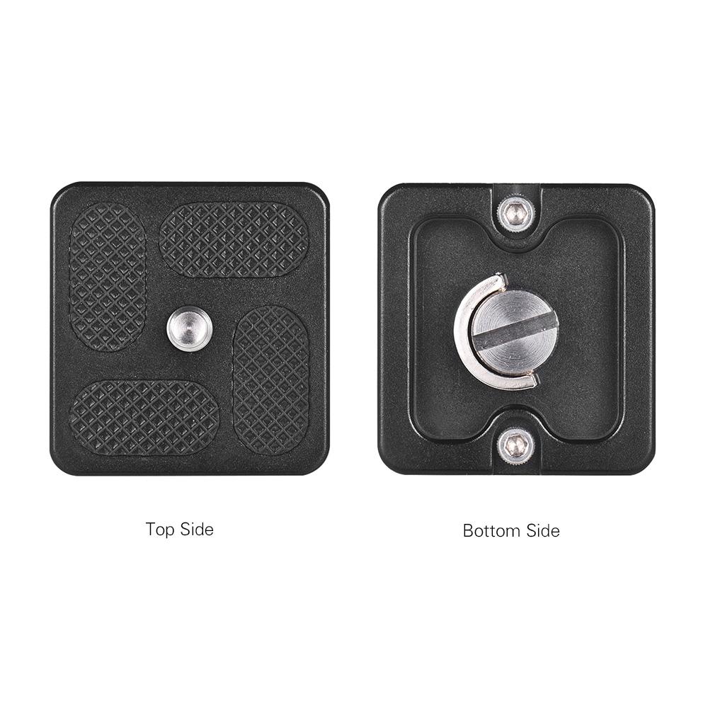 Tấm QR với vít 1/4 inch cho Arca Swiss Benro Hợp kim nhôm kích thước 40 * 38mm