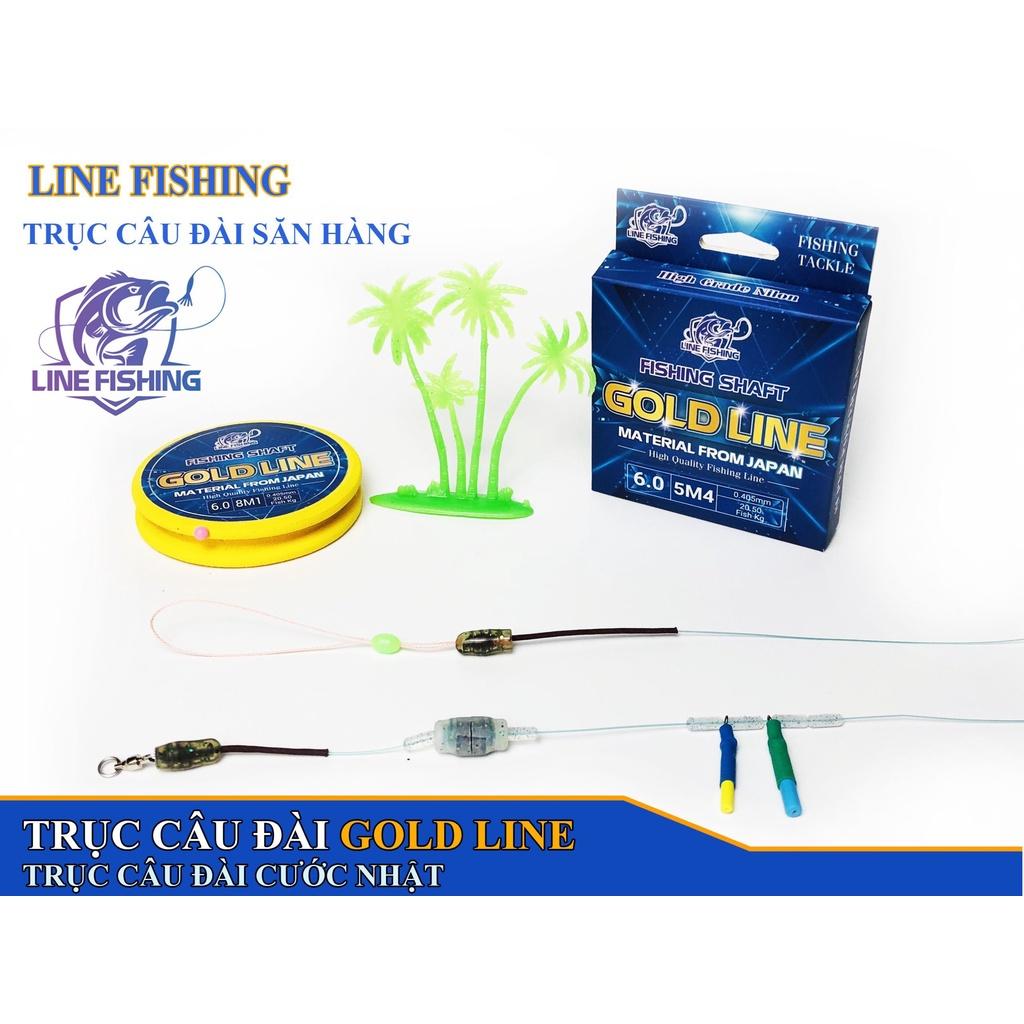 Trục Câu Đài Săn Hàng Buộc Sẵn GOLD LINE Cước Nhật Đồ Câu Văn Chương