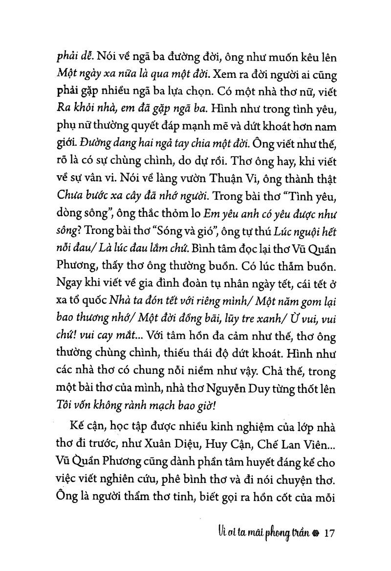 Vì Ai Ta Mãi Phong Trần