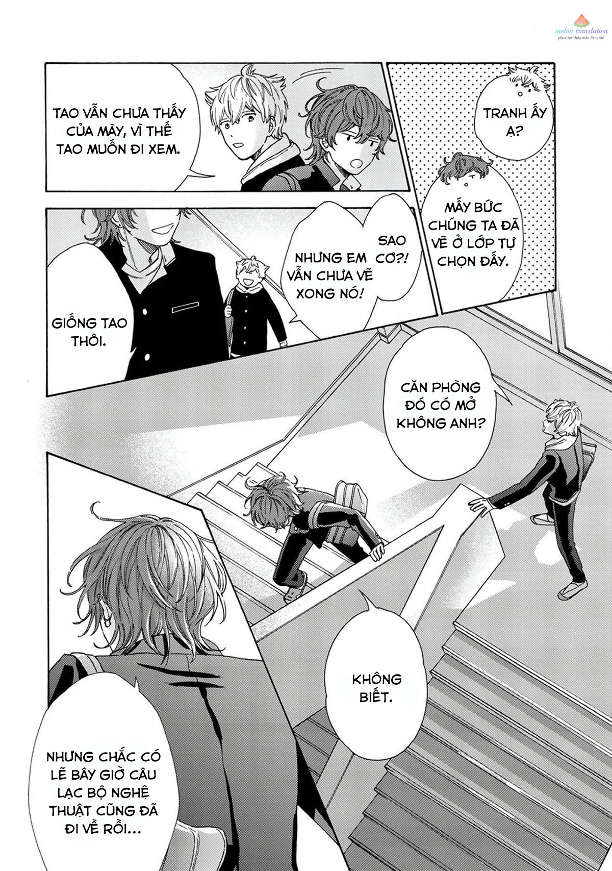 ngôi sao hạng nhất được vẽ bằng nụ hôn chapter 2 23