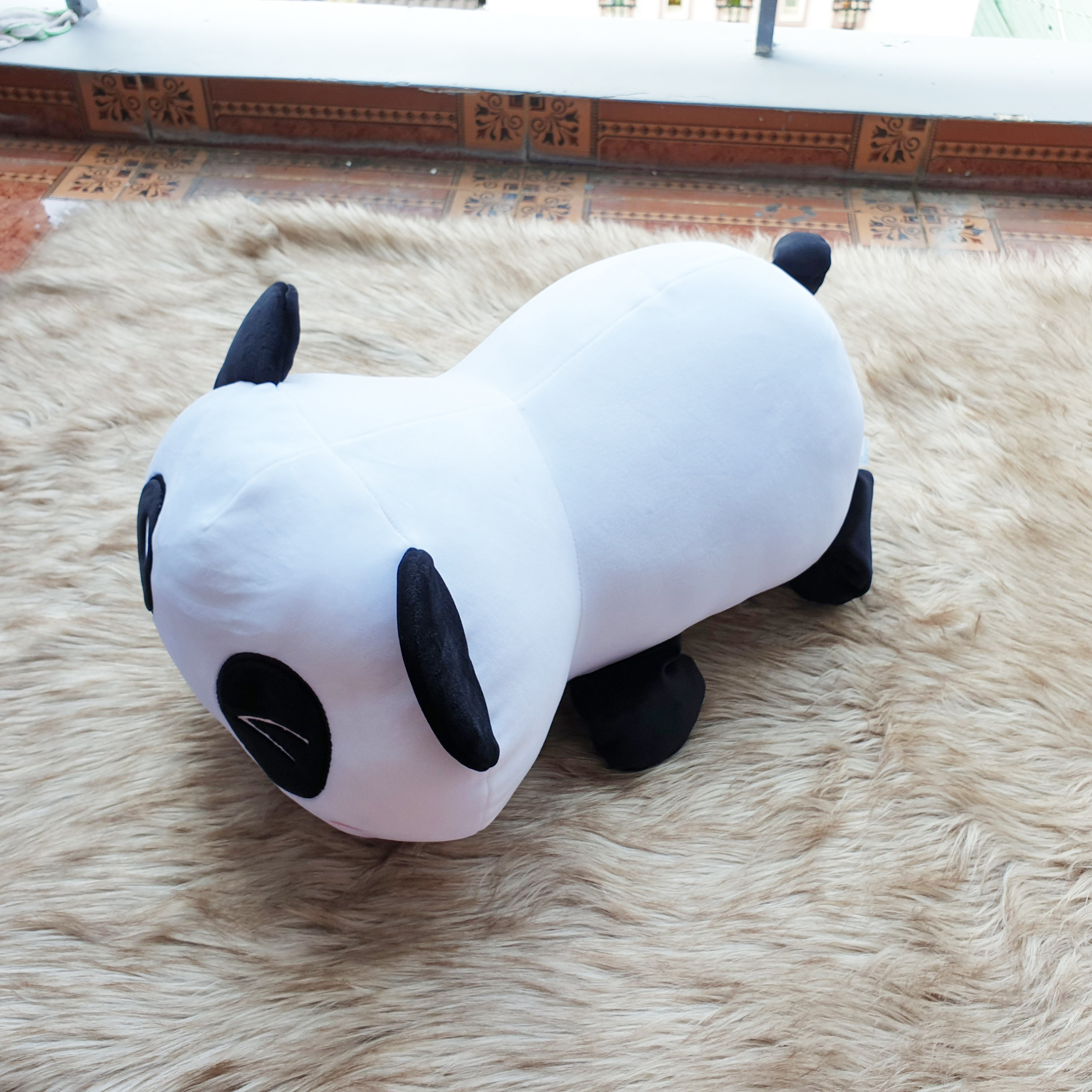 Gấu trúc Panda nằm nhồi bông siêu mềm size 45cm