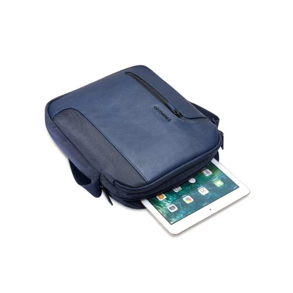 Túi đeo vai RONCATO 02 NGĂN (TABLET 11&quot;) PANAMA 4.0 - Thương hiệu Ý (Mã:40089423)