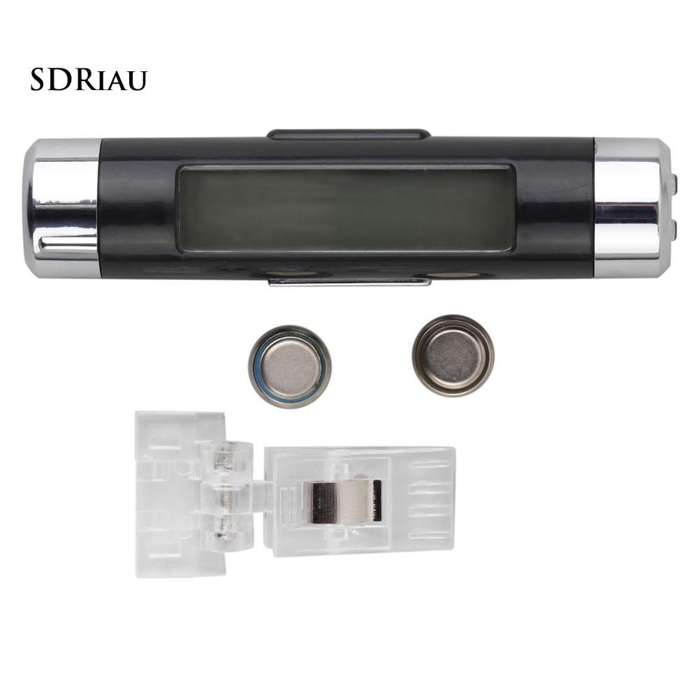 Đồng Hồ Nhiệt Kế Màn Hình Lcd Cho Xe Hơi