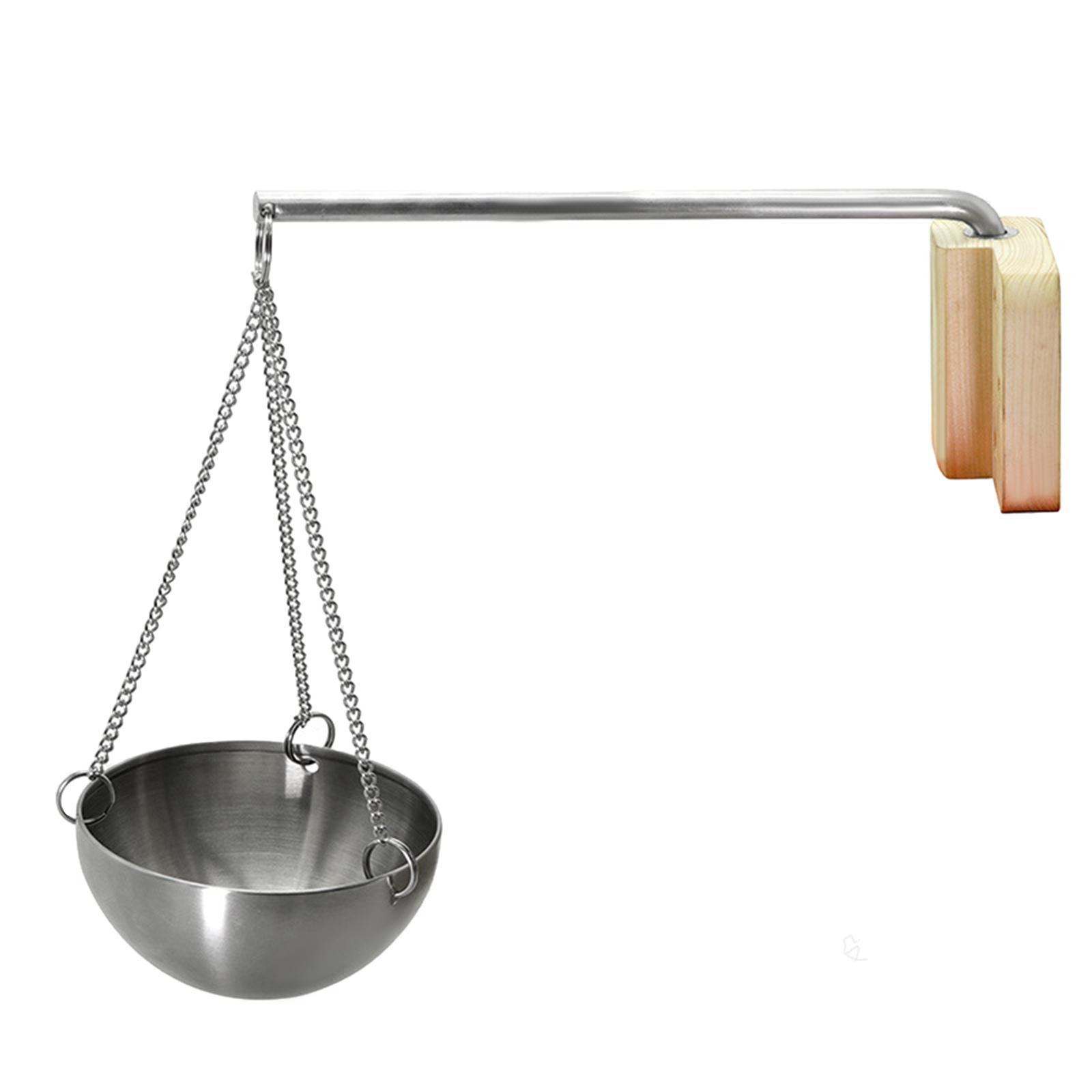 Essential Oil Fragrance Diffuser Stainless Steel Sauna Oil Bowl