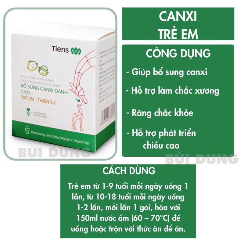 canxi dạng bột hòa tan dành cho trẻ em TIENS