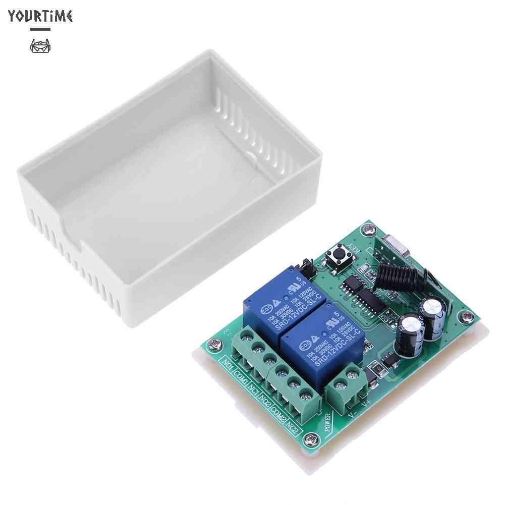 Hệ Thống Truyền Phát Tín Hiệu Không Dây Điều Khiển Từ Xa DC 24V 10A 2CH RF