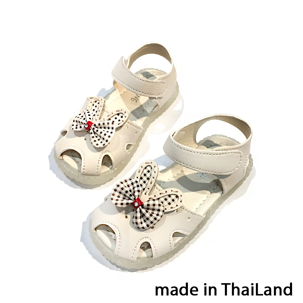 Sandal bé gái cao cấp họa tiết tinh tế siêu nhẹ mềm êm chân